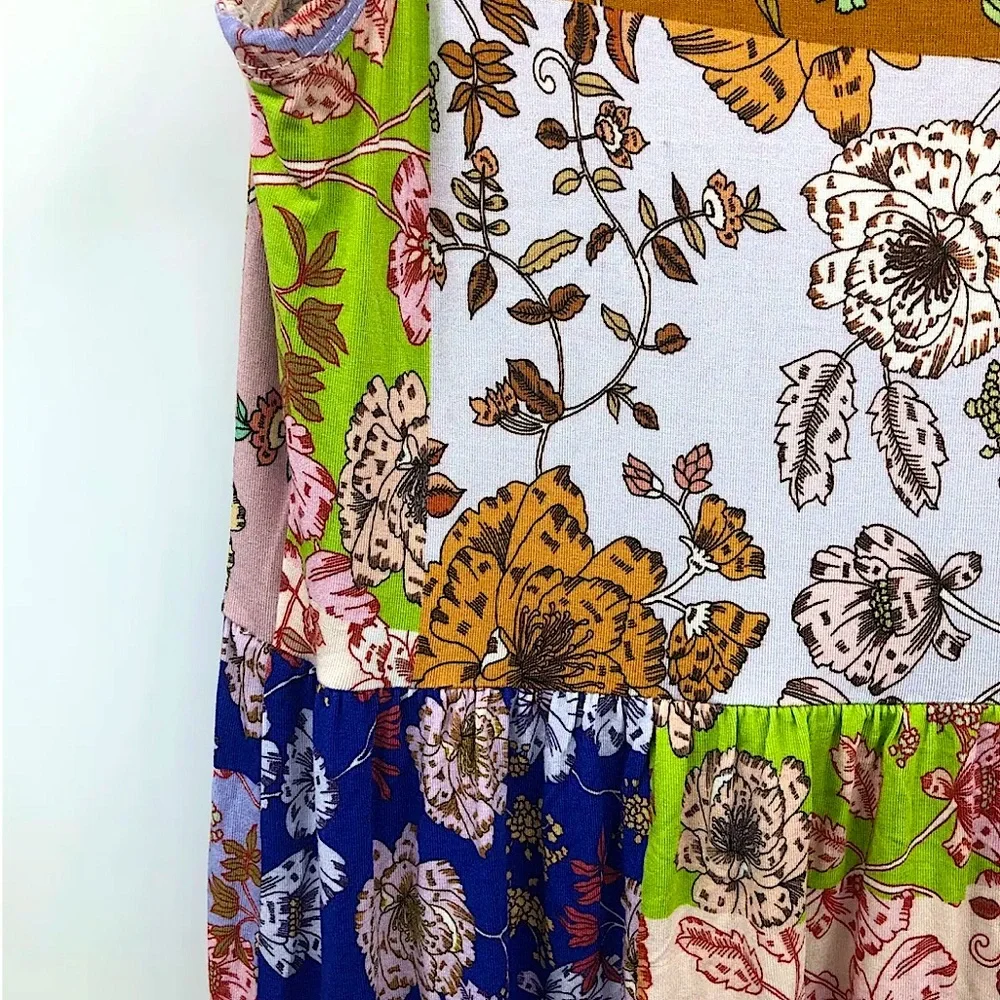 Johnny Was Multicolor Cute Boho Floral Sleeveless Dress **Size XS** 🌸🌺 - Picture 6 of 7